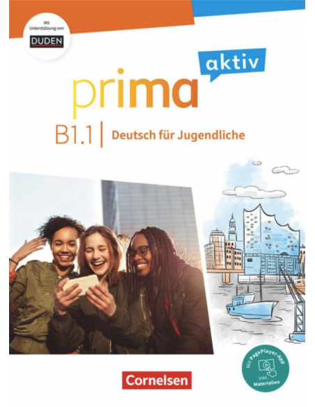 Prima Aktiv B1.1 Kursbuch (vadovėlis)
