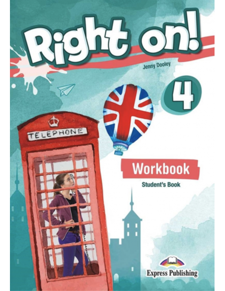 Right On! 4 workbook (pratybos) + ieBook & DigiBooks App