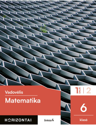 Matematika. Vadovėlis 6 klasei, 1 dalis, serija Horizontai