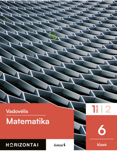 Matematika. Vadovėlis 6 klasei, 1 dalis, serija Horizontai