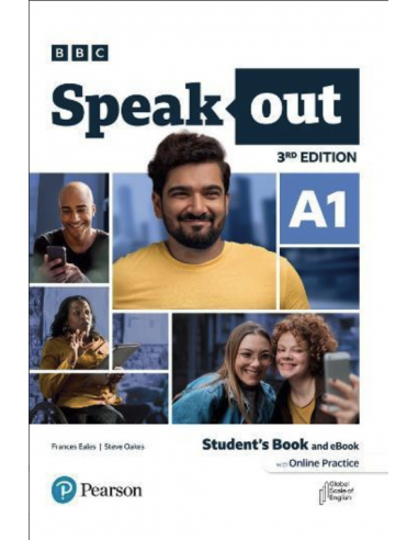 Speakout 3rd Ed. A1 Student's Book + eBook & Online Practice (vadovėlis)