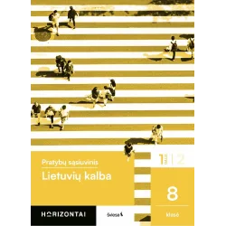 Lietuvių kalba. Pratybų sąsiuvinis 8 klasei, 1 dalis, serija Horizontai