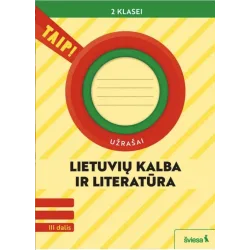 Lietuvių kalba ir literatūra. Užrašai 2 klasei, 3 dalis