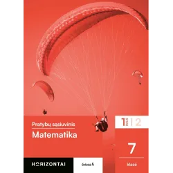 Matematika. Pratybų sąsiuvinis 7 klasei, 1 dalis, serija Horizontai