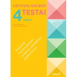 Lietuvių kalbos testai 4 klasei, serija Pasirenk nacionaliniam mokinių pasiekimų patikrinimui!