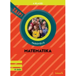 Matematika. Vadovėlis 4 klasei, 3 dalis (pagal 2022 m. BUP). Serija TAIP!