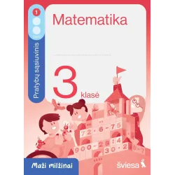 Matematika. Pratybų sąsiuvinis 3 klasei, 1 dalis. Serija Maži milžinai