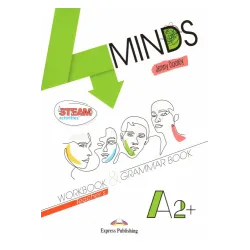 4MINDS A2+ Teachers Workbook & Grammar + DigiBooks App (mokytojui)