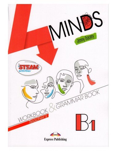 4MINDS B1 Teachers Workbook & Grammar + DigiBooks App (mokytojui)