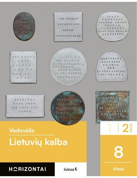 Lietuvių kalba. Vadovėlis 8 klasei, 2 dalis, serija Horizontai