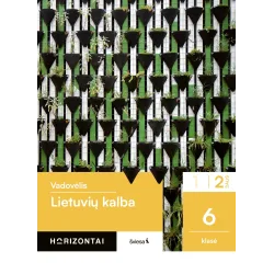 Lietuvių kalba. Vadovėlis 6 klasei, 2 dalis, serija Horizontai