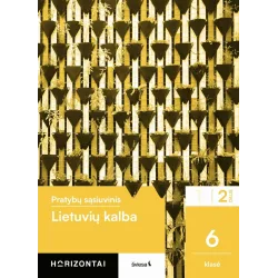 Lietuvių kalba. Pratybų sąsiuvinis 6 klasei, 2 dalis, serija Horizontai | Knygeta.lt