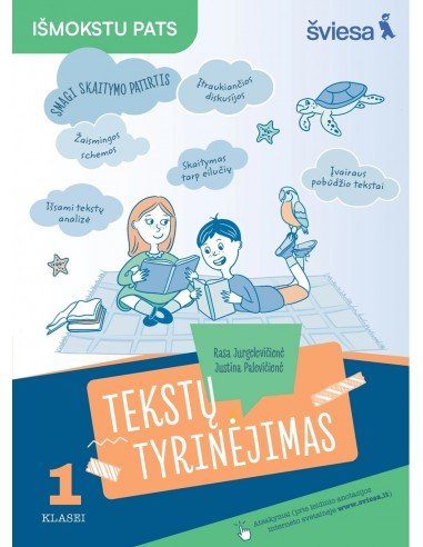 Lietuvių kalbos tekstų tyrinėjimas 1 klasei