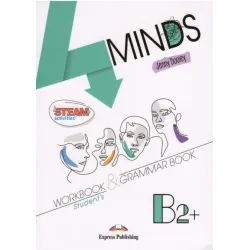 4MINDS B2+ Workbook & Grammar + DigiBooks App (pratybos)