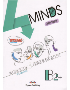 4MINDS B2+ Workbook & Grammar + DigiBooks App (pratybos)