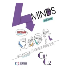 4MINDS C1/C2 Workbook & Grammar + DigiBooks App (pratybos)