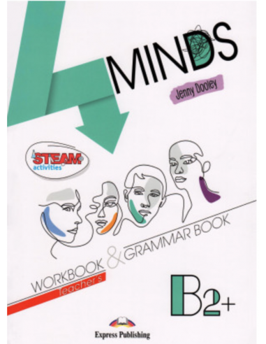 4Minds B2+ Teacher's Workbook & Grammar + DigiBooks App (mokytojui)