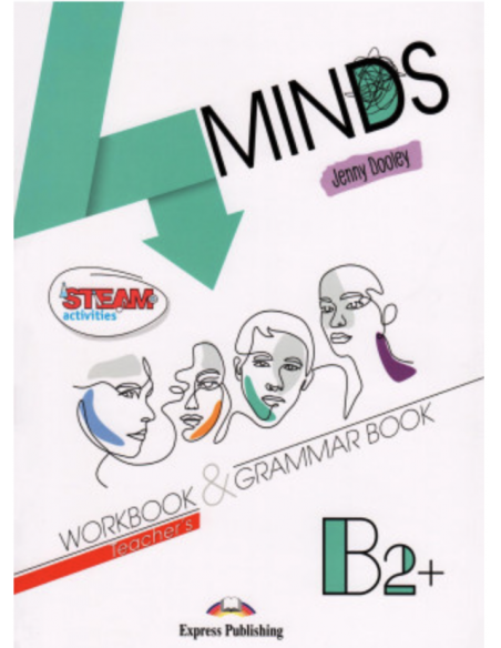 4Minds B2+ Teacher's Workbook & Grammar + DigiBooks App (mokytojui)