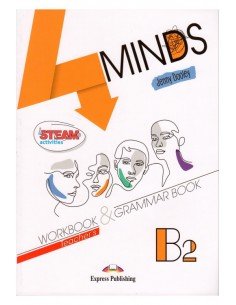 4Minds B2 Teachers Workbook & Grammar + DigiBooks App (pratybos mokytojui)