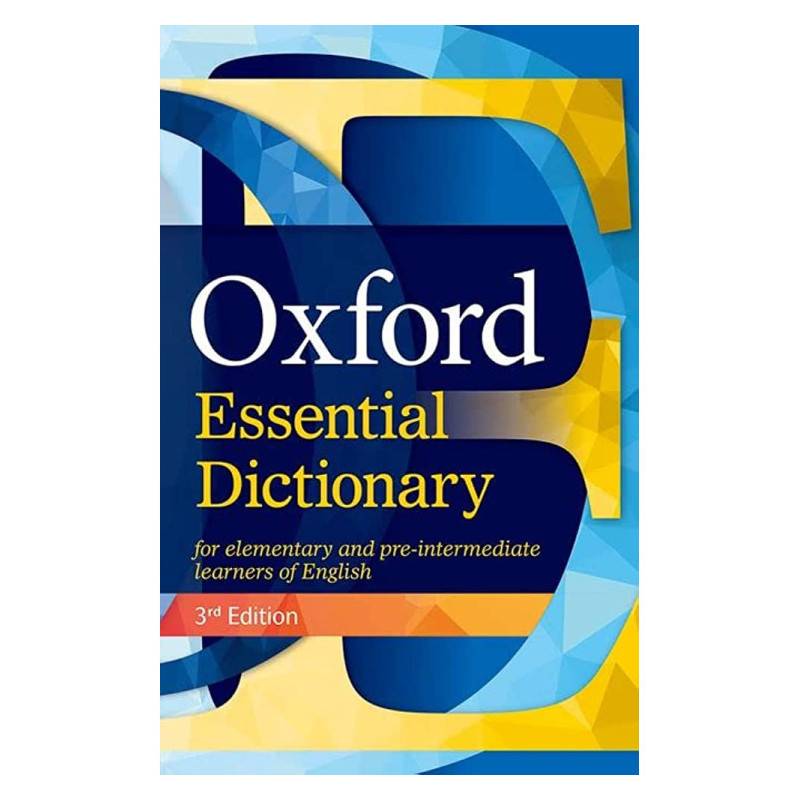Oxford Essential Dictionary, 3rd Edition (anglų kalbos žodynas)