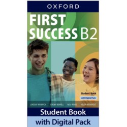 First Success B2 Student Book with Digital Pack (vadovėlis)