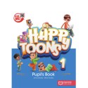 Happy Toons 1 Pupil's Book + DigiBooks App (vadovėlis)