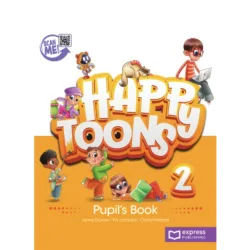 Happy Toons 2 Pupil's Book + DigiBooks App (vadovėlis)