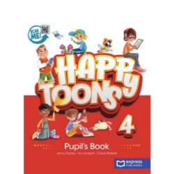 Happy Toons 4 Pupil's Book + DigiBooks App (vadovėlis)