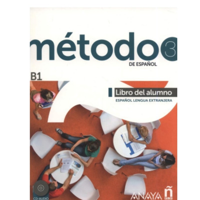 Metodo 3 B1 Libro del Alumno + Audio Descargable (vadovėlis)