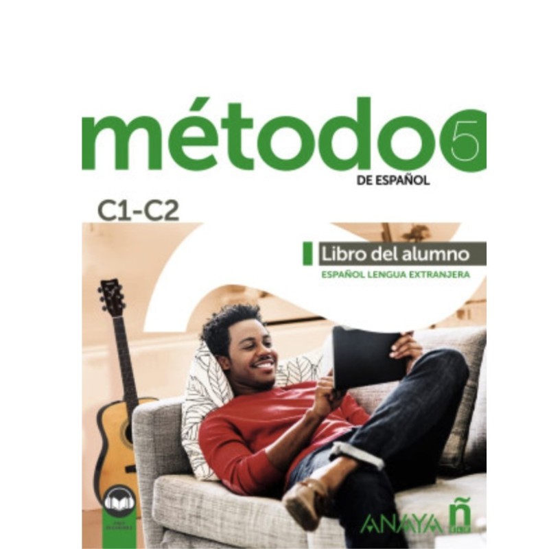 Metodo 5 C1/C2 Libro del Alumno + Audio Descargable (vadovėlis)