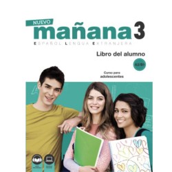 Manana Nuevo 3 A2/B1 Libro del Alumno (vadovėlis)