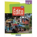 Edito A2 2e Ed. Livre + Didier App (vadovėlis)