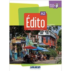 Edito A2 2e Ed. Livre + Didier App (vadovėlis)