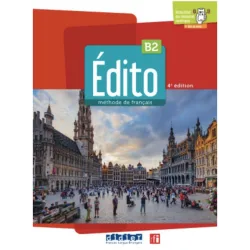Edito B2 4e Ed. Livre + Didier App (vadovėlis)