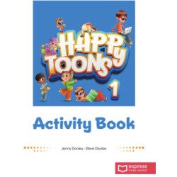 Happy Toons 1 Activity Book (pratybos)