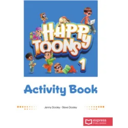 Happy Toons 1 Activity Book (pratybos)