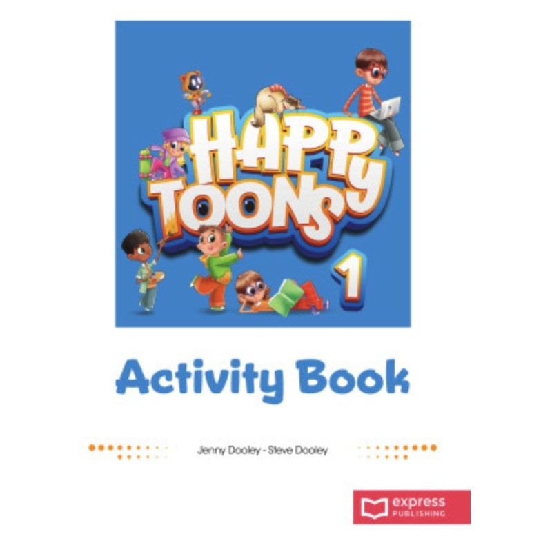 Happy Toons 1 Activity Book (pratybos)