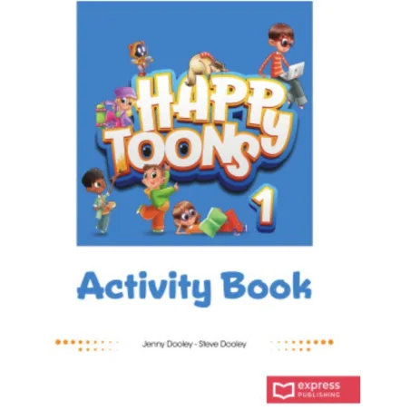 Happy Toons 1 Activity Book (pratybos)