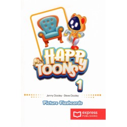 Happy Toons 1 Picture Flashcards (kortelės)