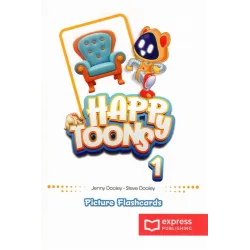 Happy Toons 1 Picture Flashcards (kortelės)