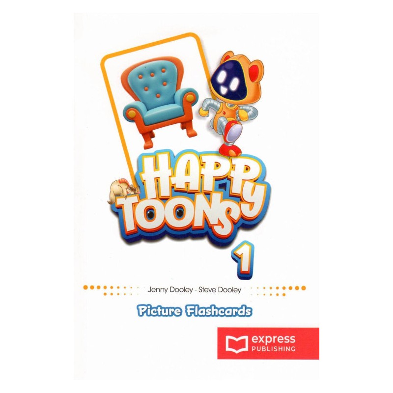 Happy Toons 1 Picture Flashcards (kortelės)