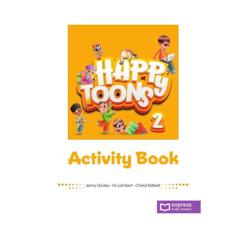 Happy Toons 2 Activity Book (pratybos)
