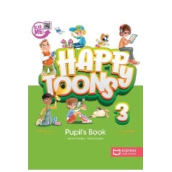 Happy Toons 3 Pupil's Book (vadovėlis)