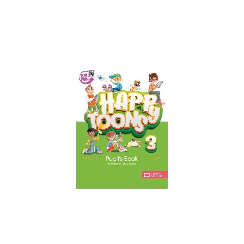 Happy Toons 3 Pupil's Book  (vadovėlis)