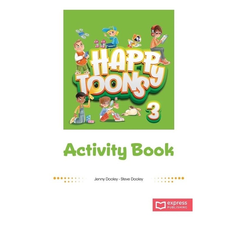 Happy Toons 3 Activity Book (pratybos)