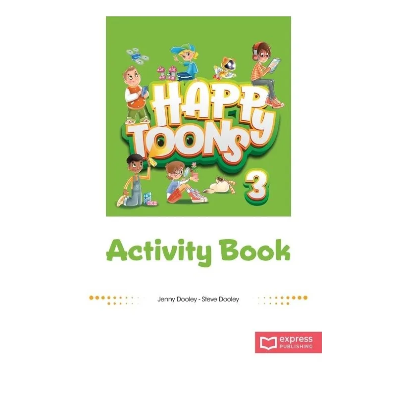 Happy Toons 3 Activity Book (pratybos)