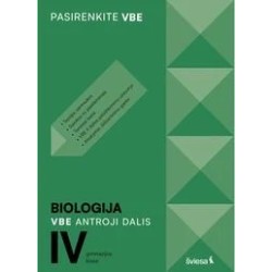 Biologija. II egzamino dalis, IV gimnazijos klasė, serija VBE