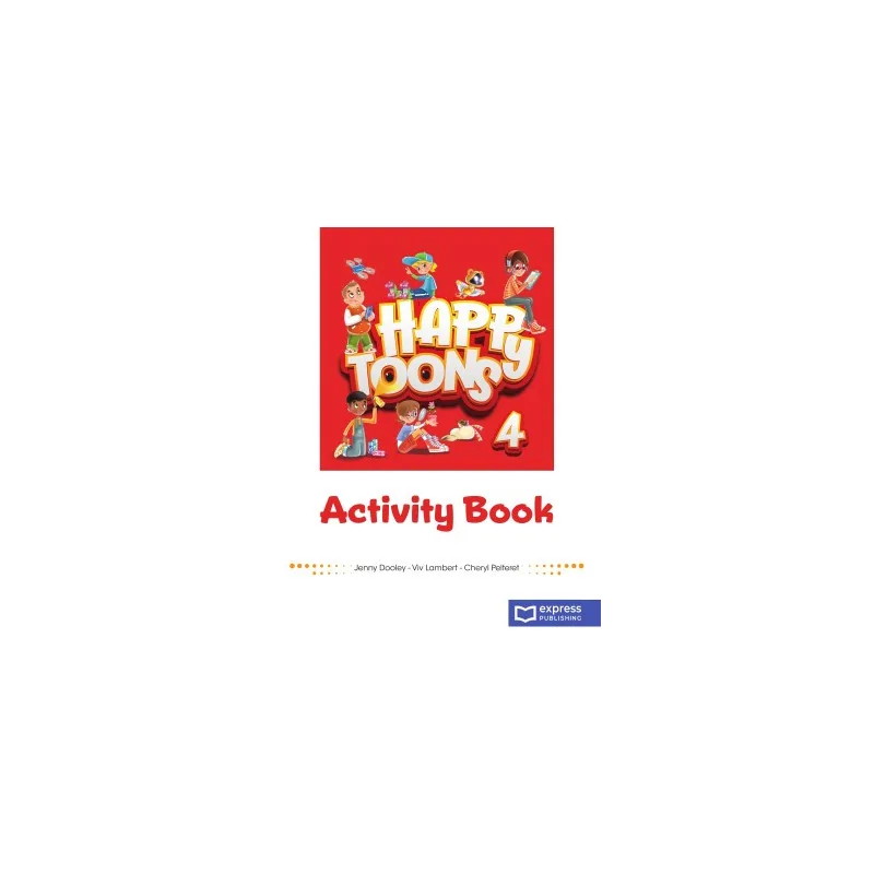 Happy Toons 4 Activity Book (pratybos)