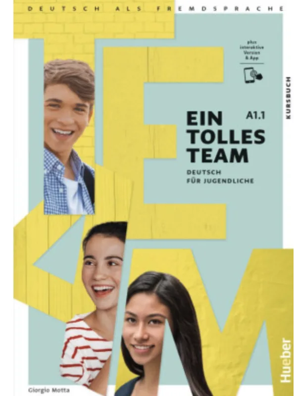 Ein tolles Team A1.1 Kursbuch + Interaktive Version (vadovėlis)