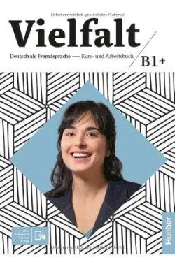 Vielfalt B1+ Kurs- und Arbeitsbuch & Interaktive Version (Vadovėlis ir pratybos)